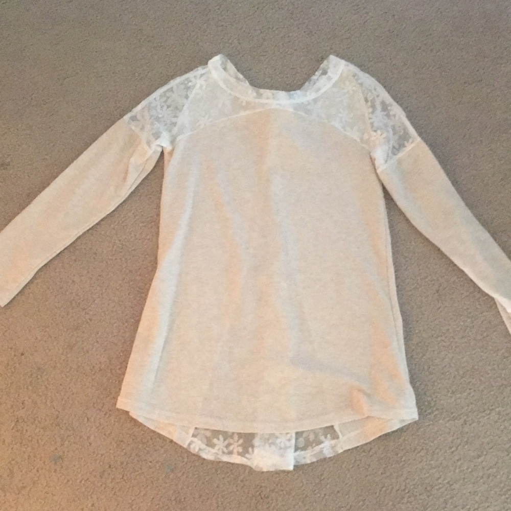 Cream colored top